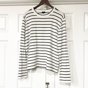 Bleusalt | Striped Long Sleeve Top
